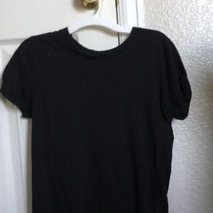 Black Womens XS T-Shirt